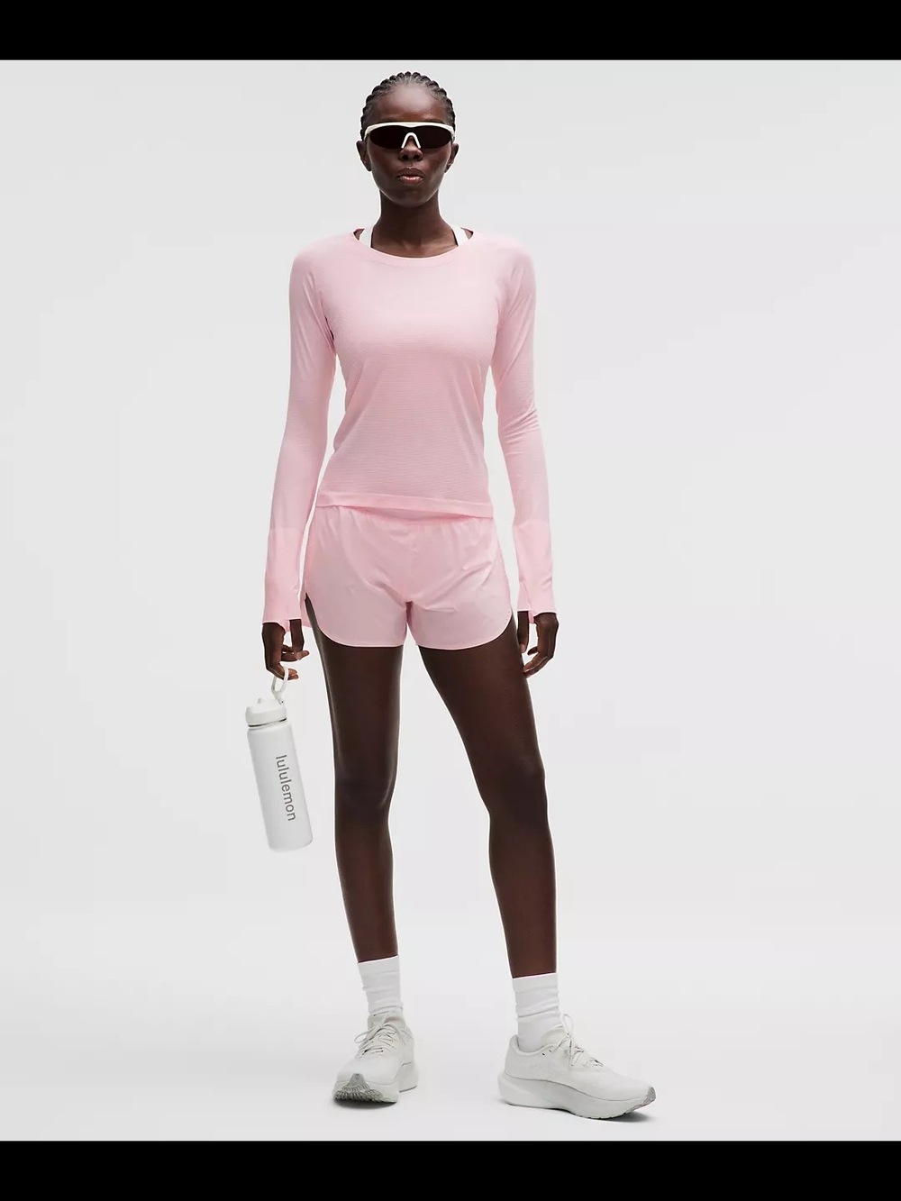 lululemon athletica Size 18 Light Pink Long Sleeve Top